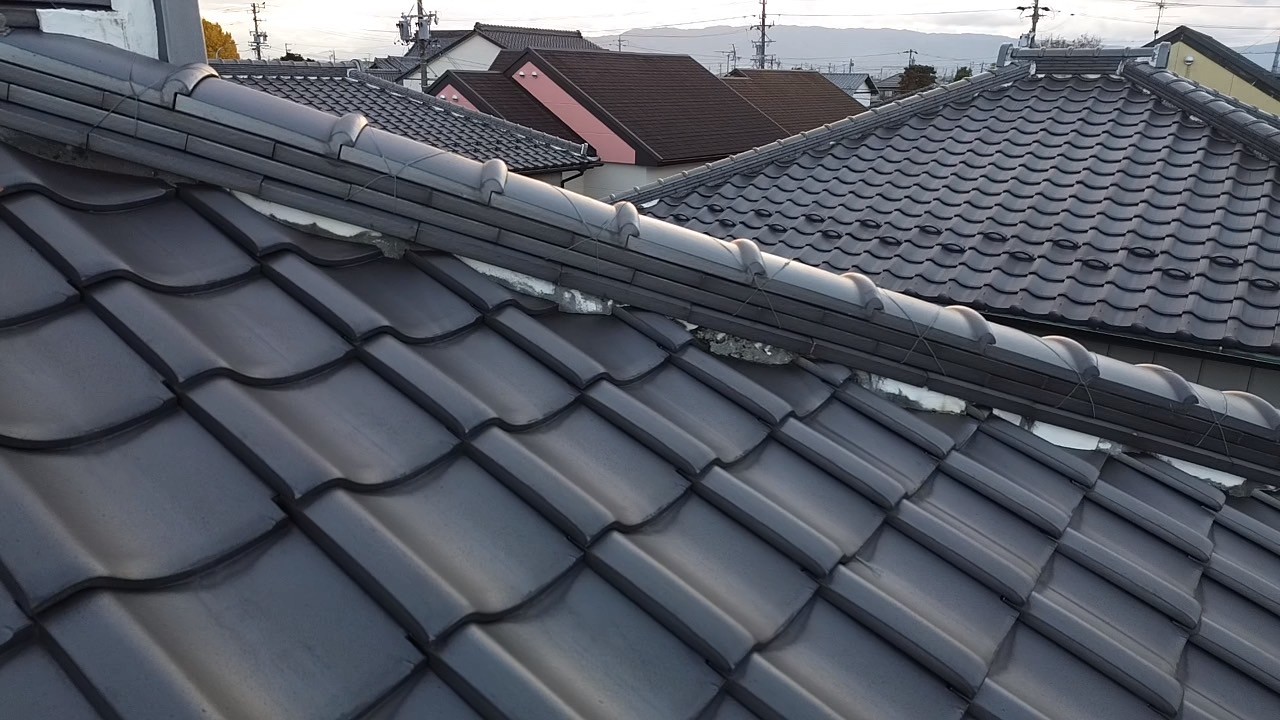 稲沢市Y様邸　屋根漆喰工事