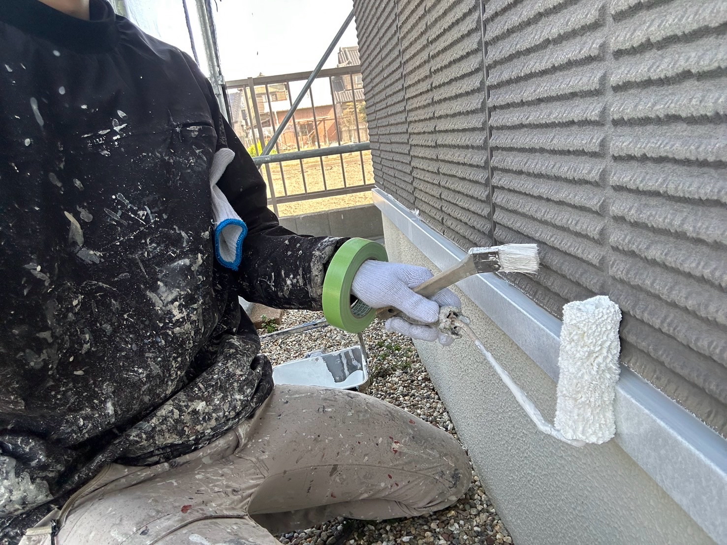 愛西市A様邸　外壁塗装