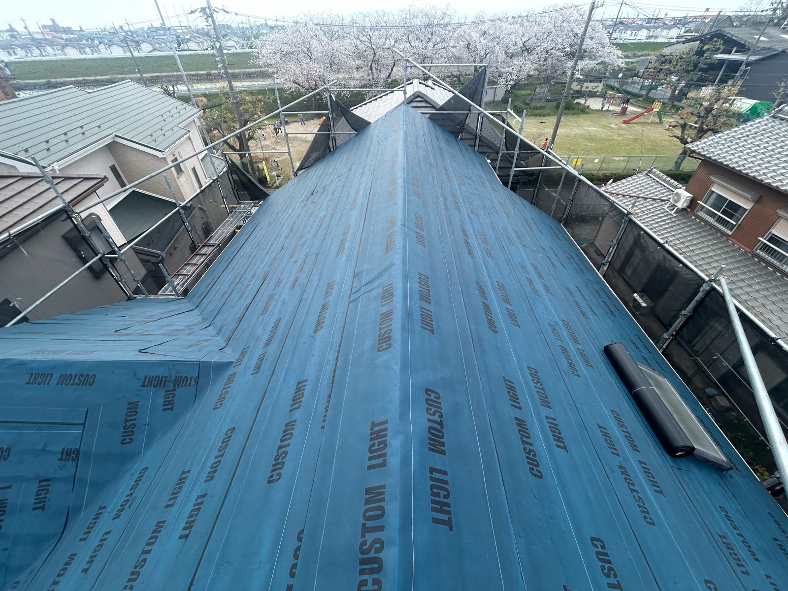 清須市M様邸　屋根カバー工法
