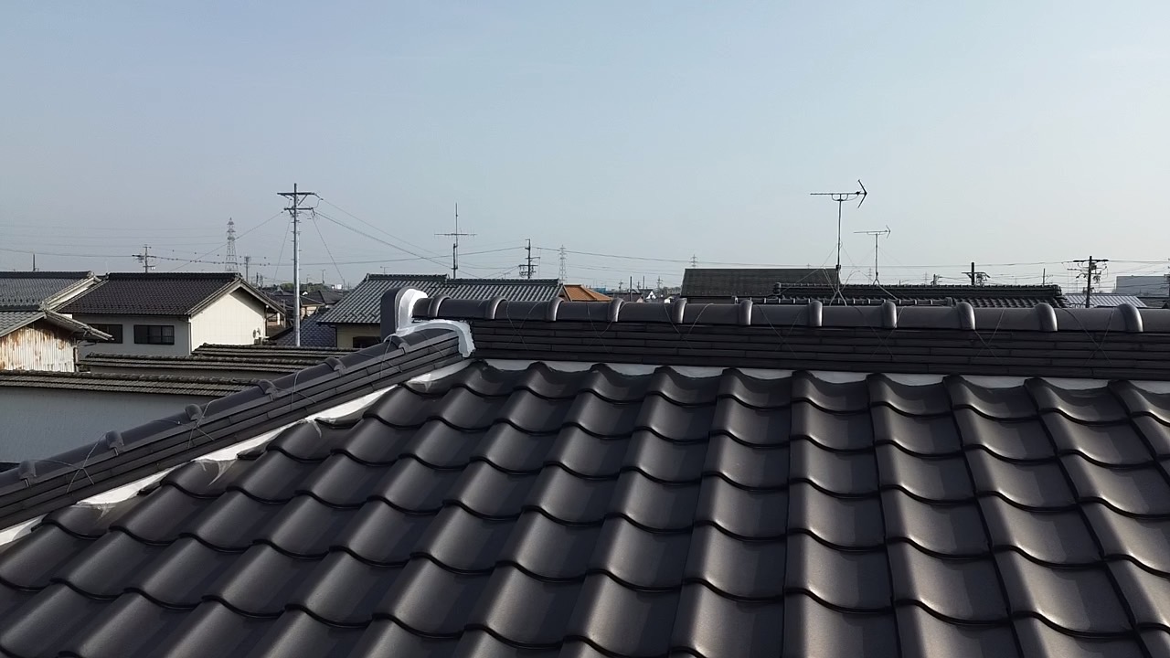 稲沢市Y様邸　屋根漆喰工事