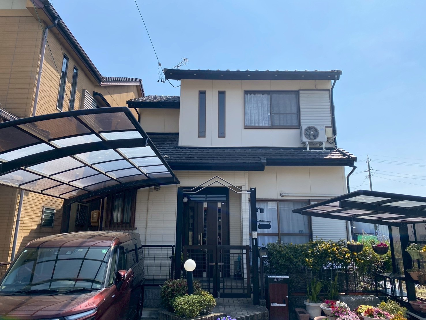 北名古屋市M様邸　外壁塗装
