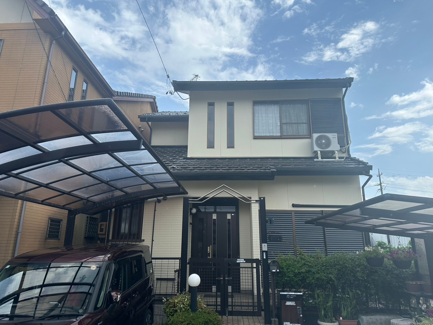 北名古屋市M様邸　外壁塗装