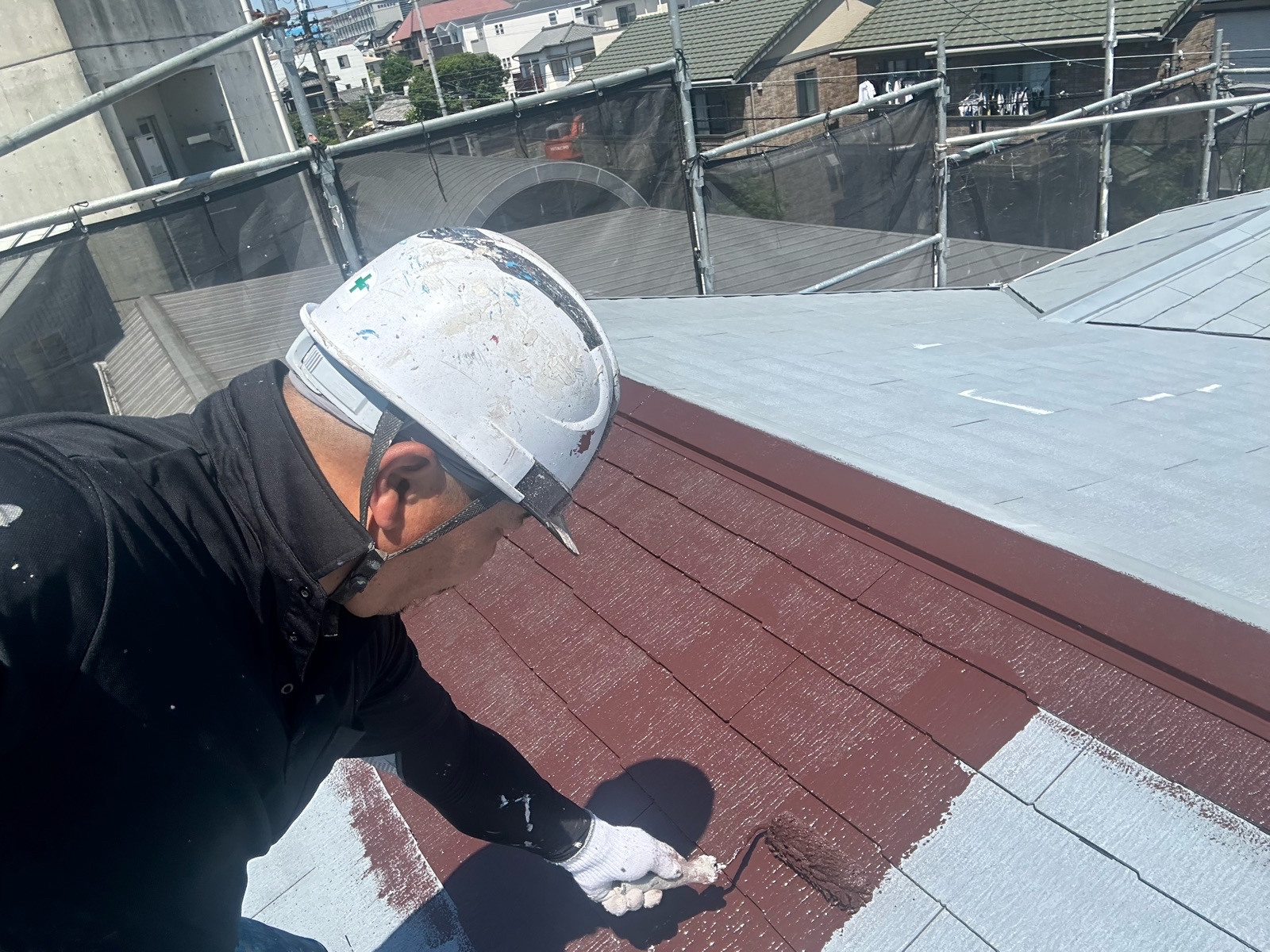 名古屋市T様邸　屋根塗装