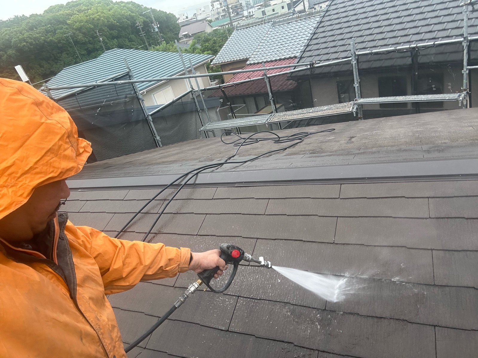 名古屋市T様邸　屋根塗装
