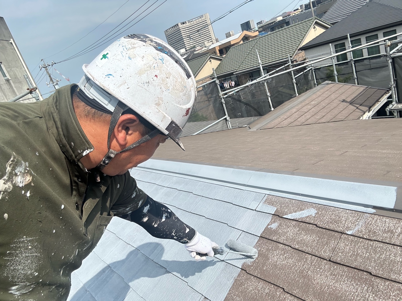 名古屋市T様邸　屋根塗装