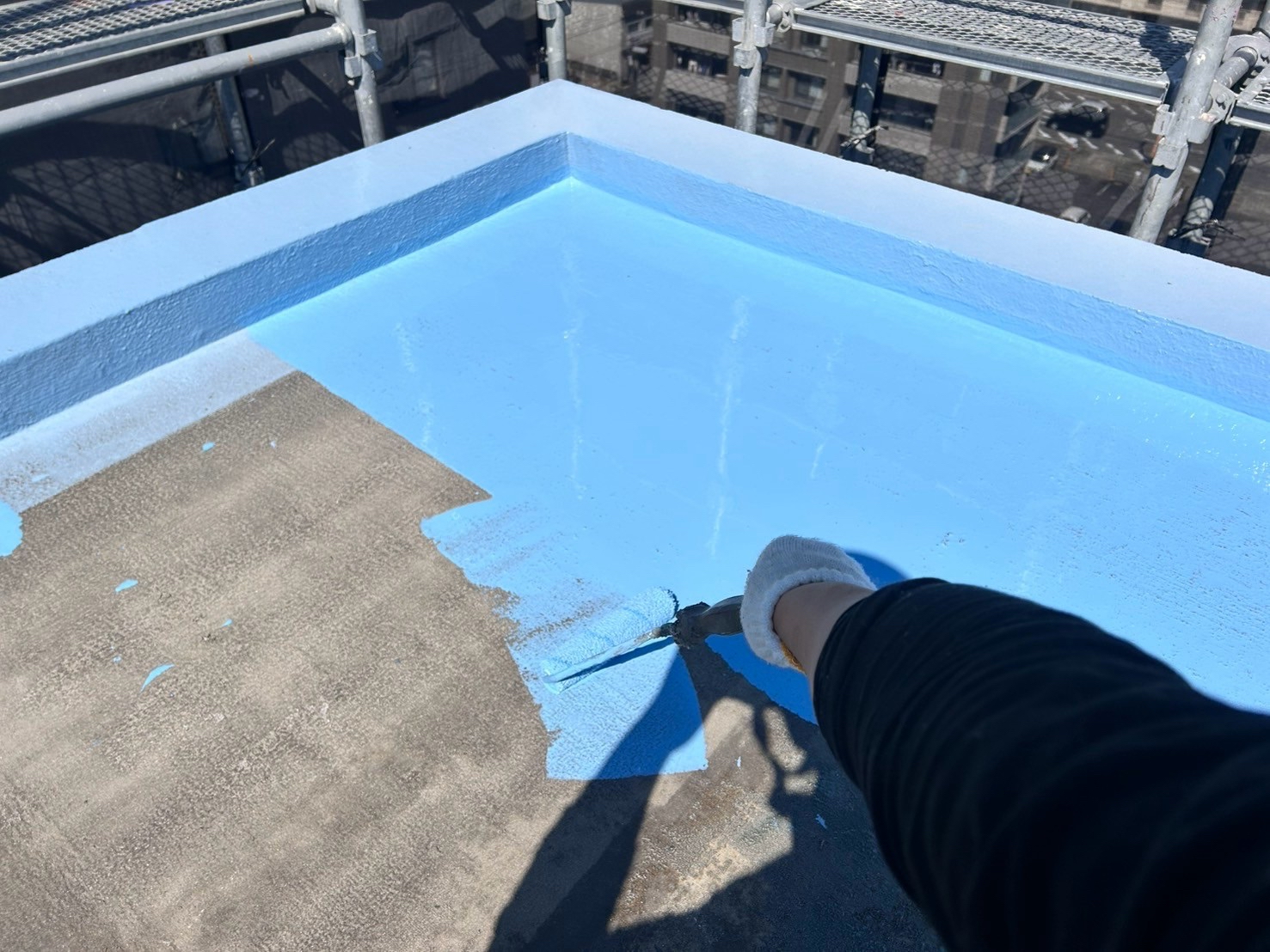 一宮市Cマンション　防水工事