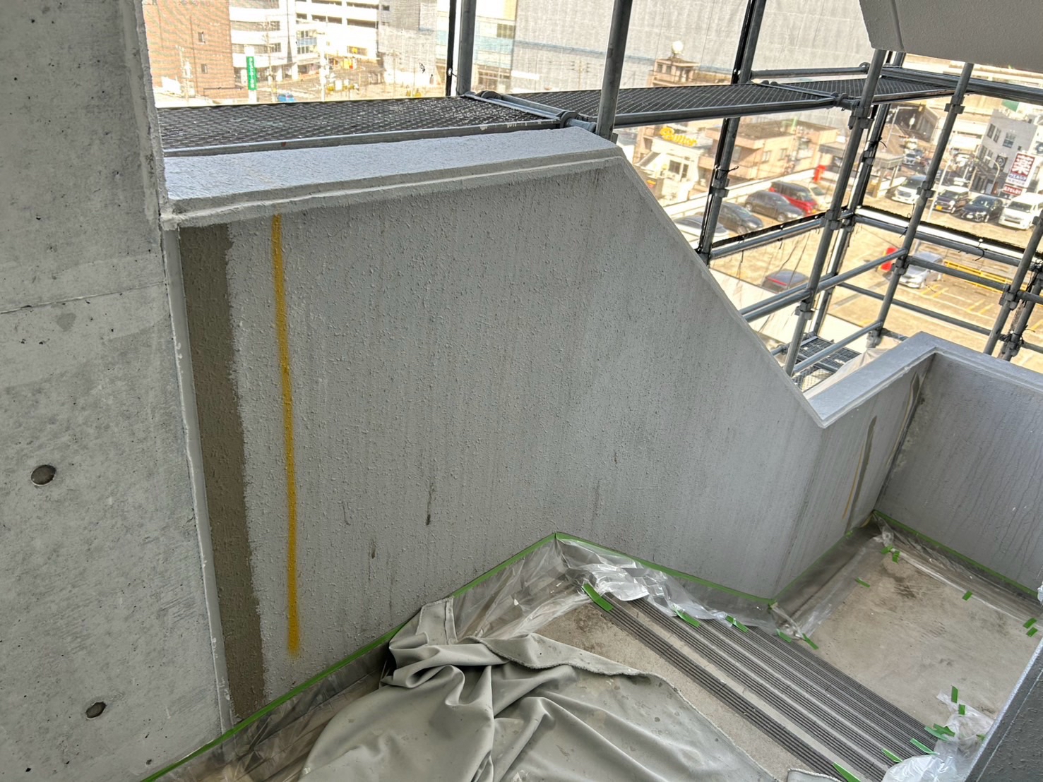一宮市Cマンション　外壁塗装