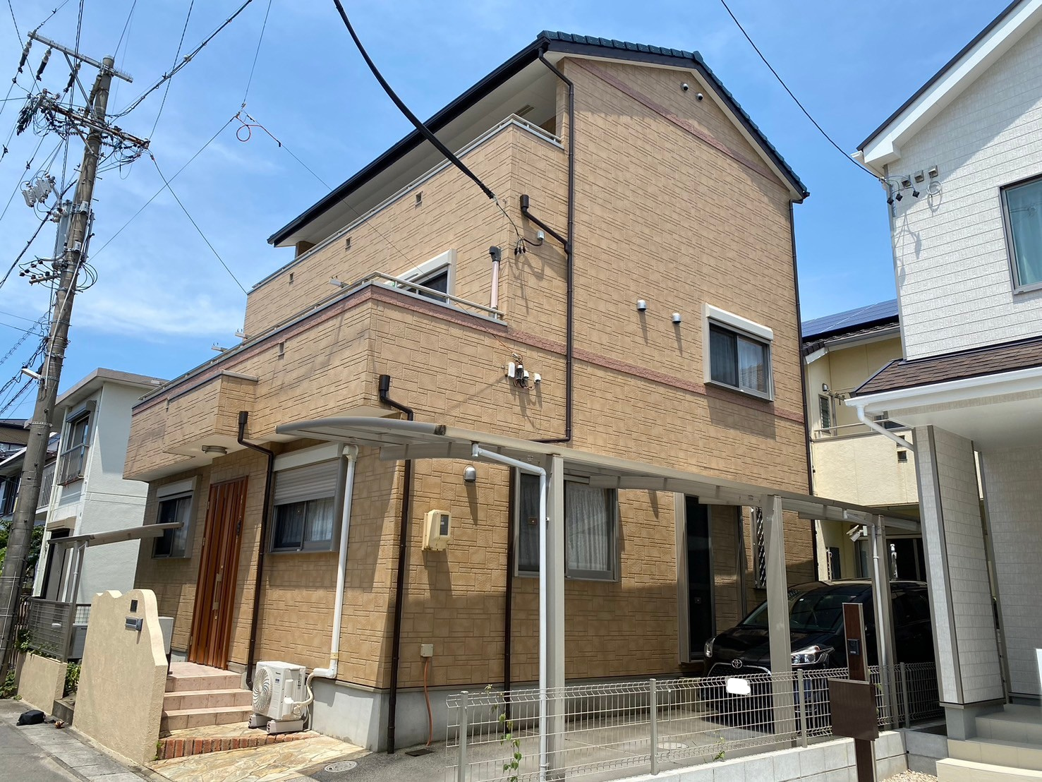 あま市O様邸　外壁塗装
