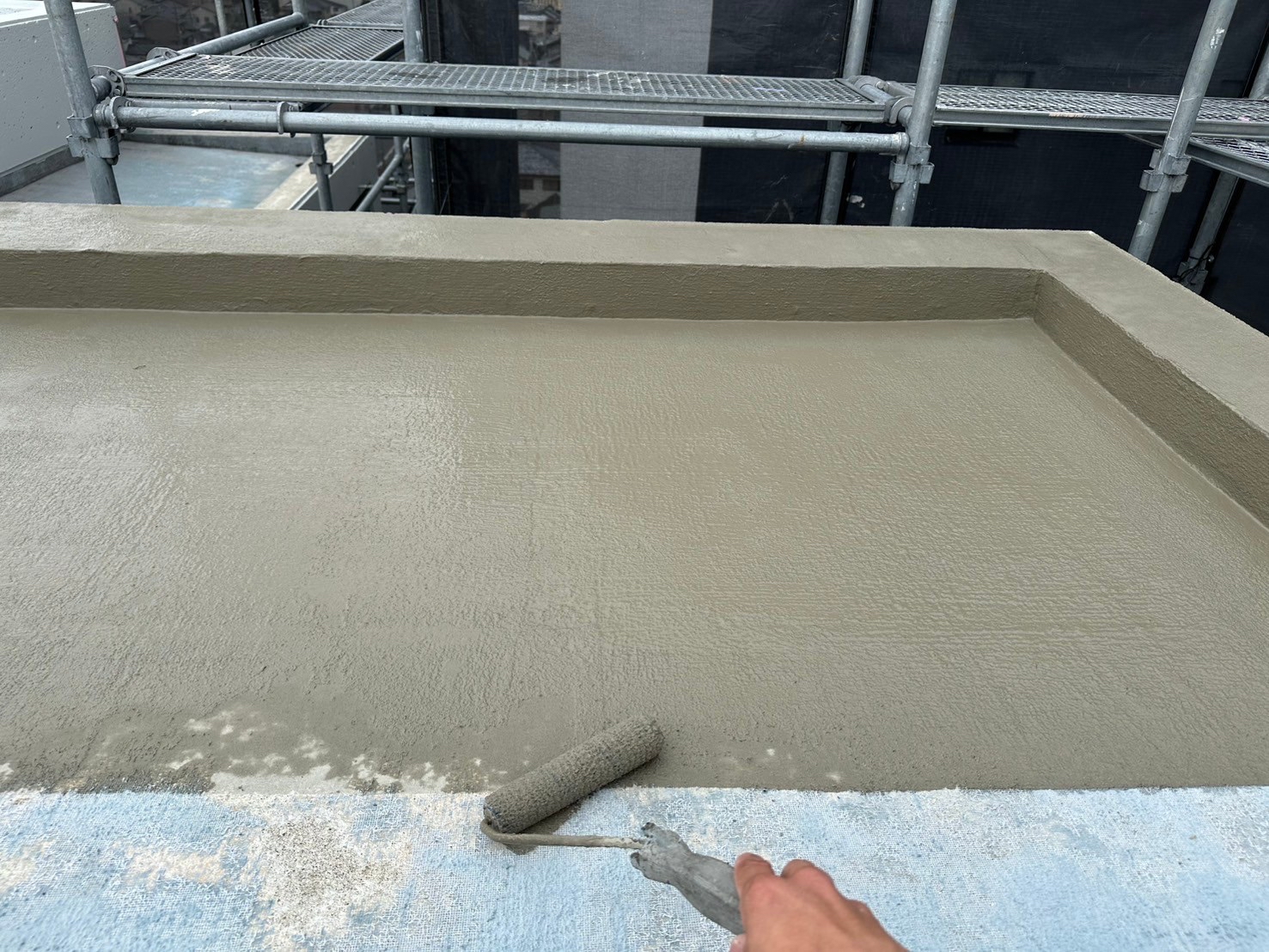一宮市Cマンション　防水工事