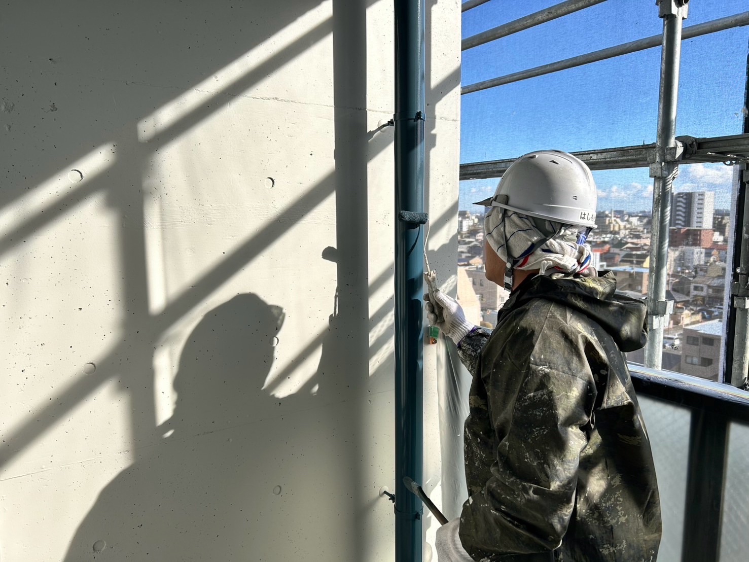一宮市Cマンション　外壁塗装