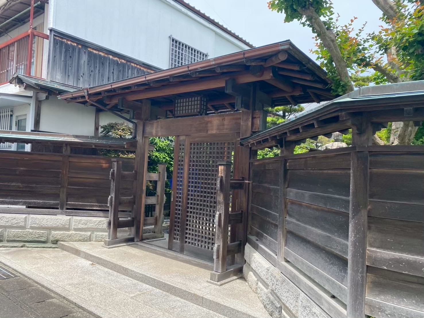 あま市K様邸　木塗装