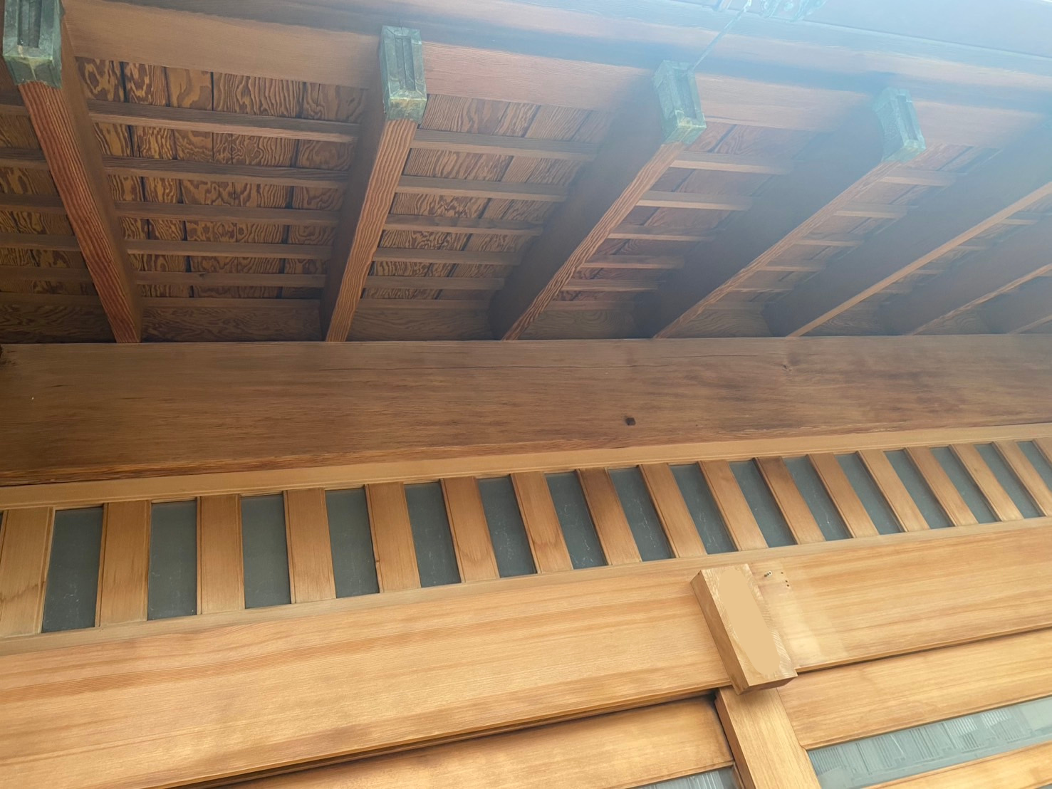あま市K様邸　木塗装