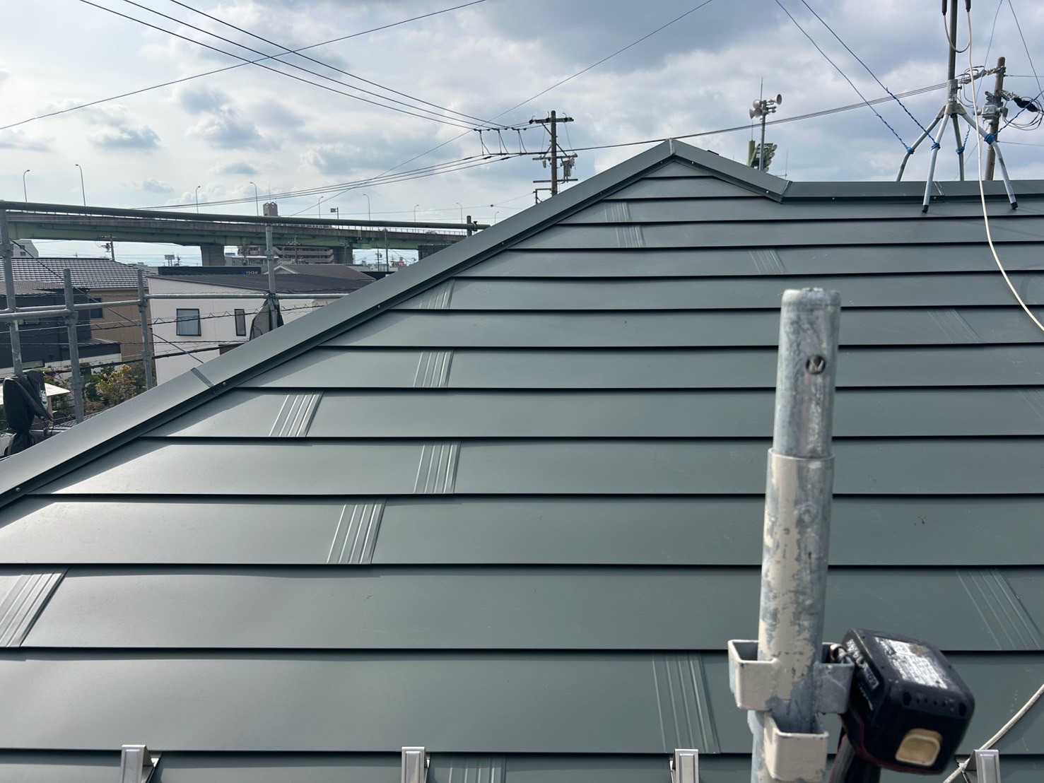 清須市N様邸　屋根カバー工法