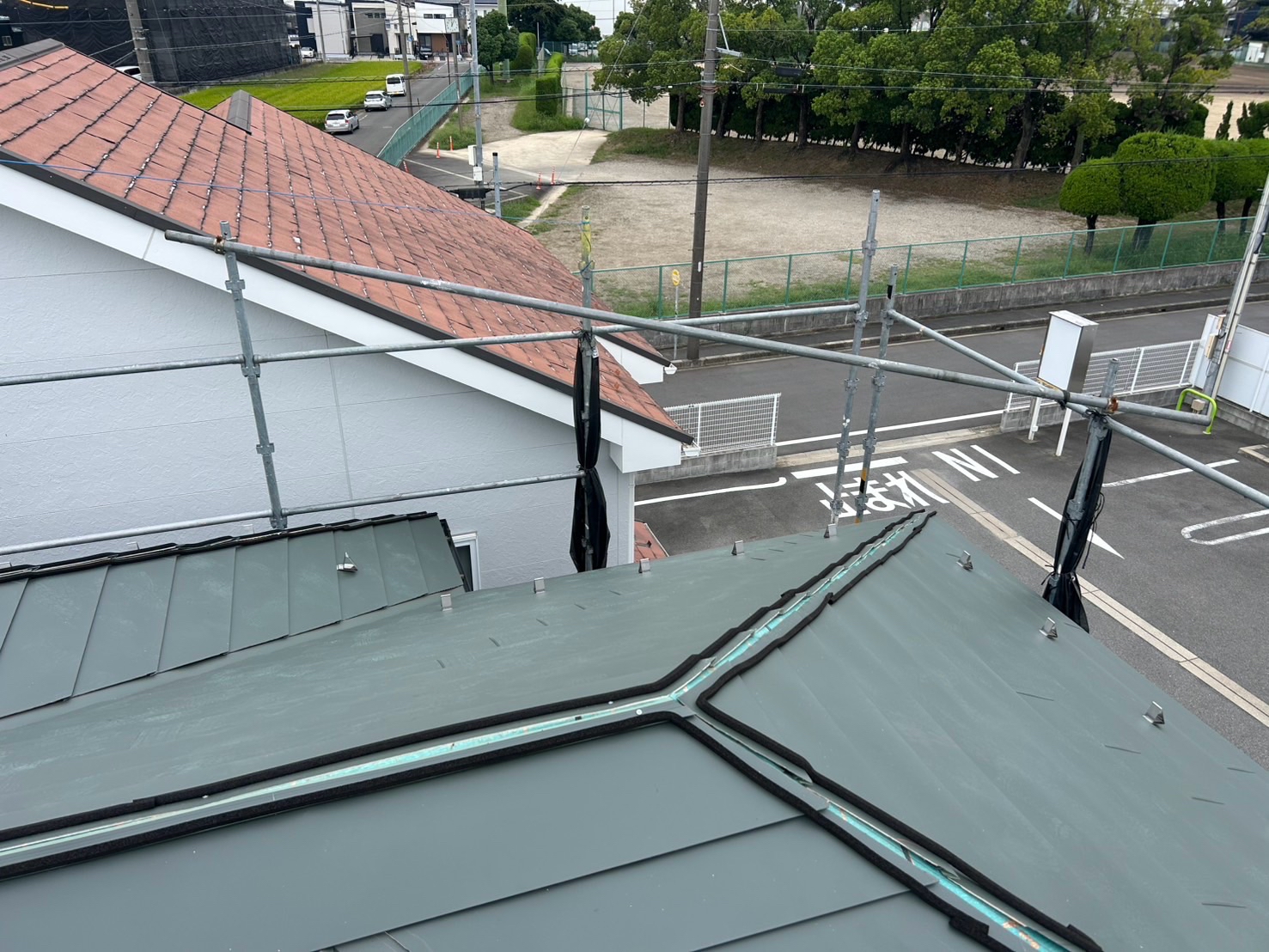 清須市N様邸　屋根カバー工法