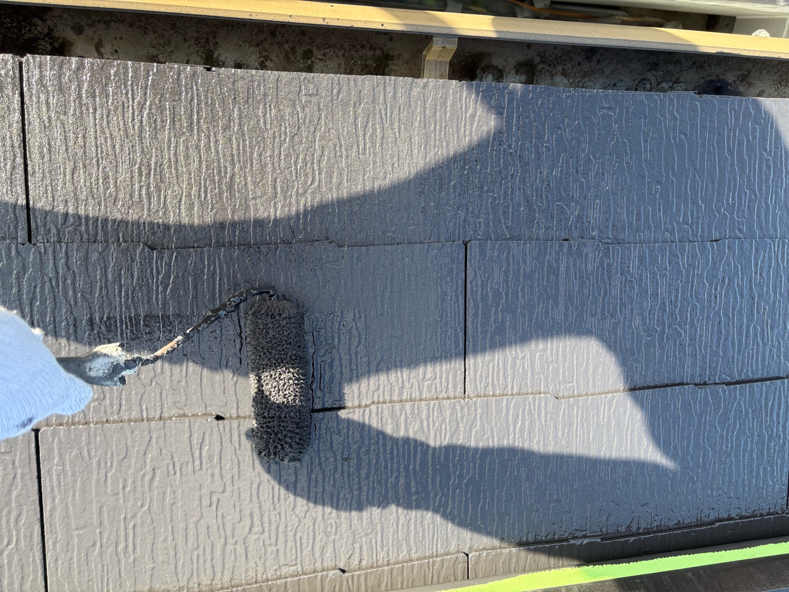 屋根塗装 上塗り スレート