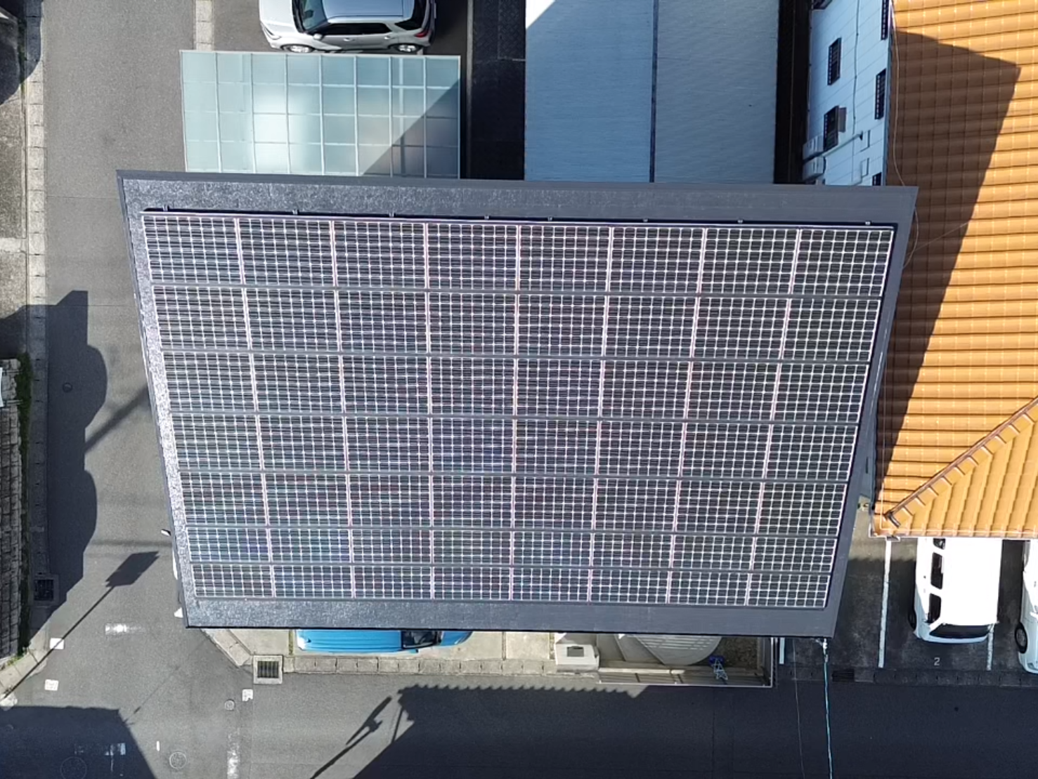 屋根塗装 施工後 スレート