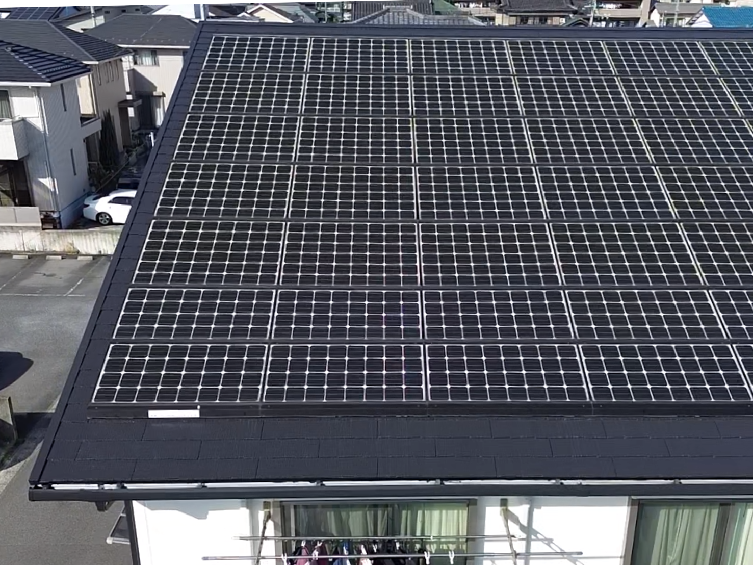 屋根塗装 施工後 スレート