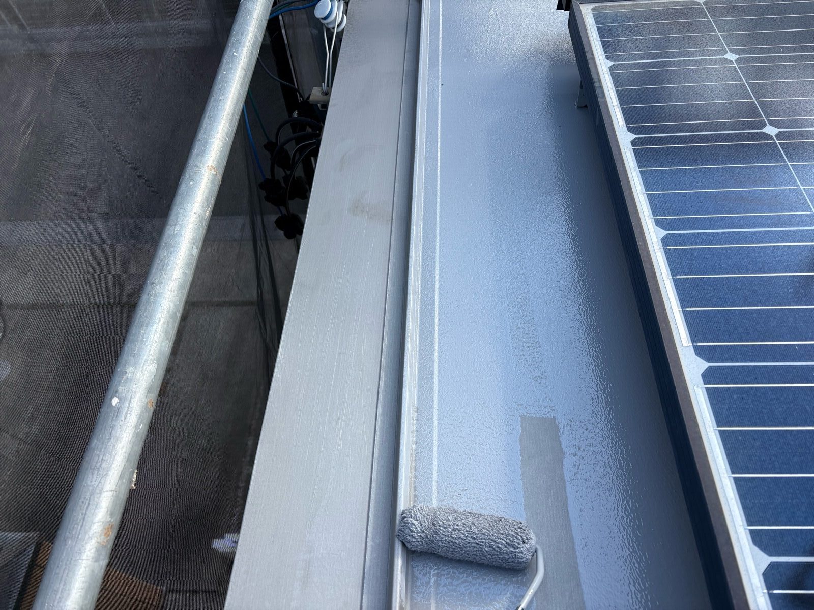 あま市S様邸　屋根塗装