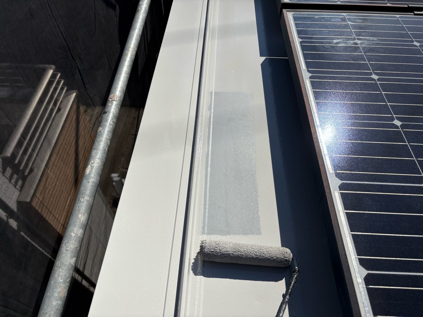 あま市S様邸　屋根塗装