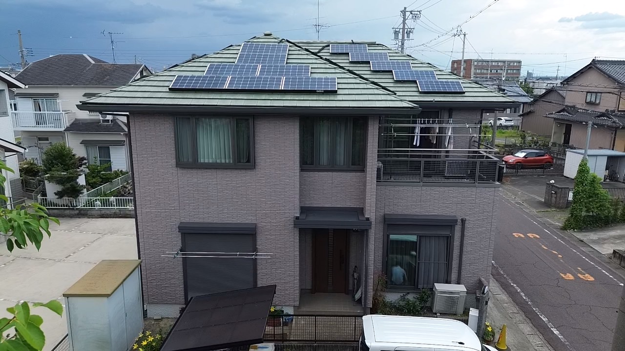 海部郡蟹江町　施工事例　外壁塗装