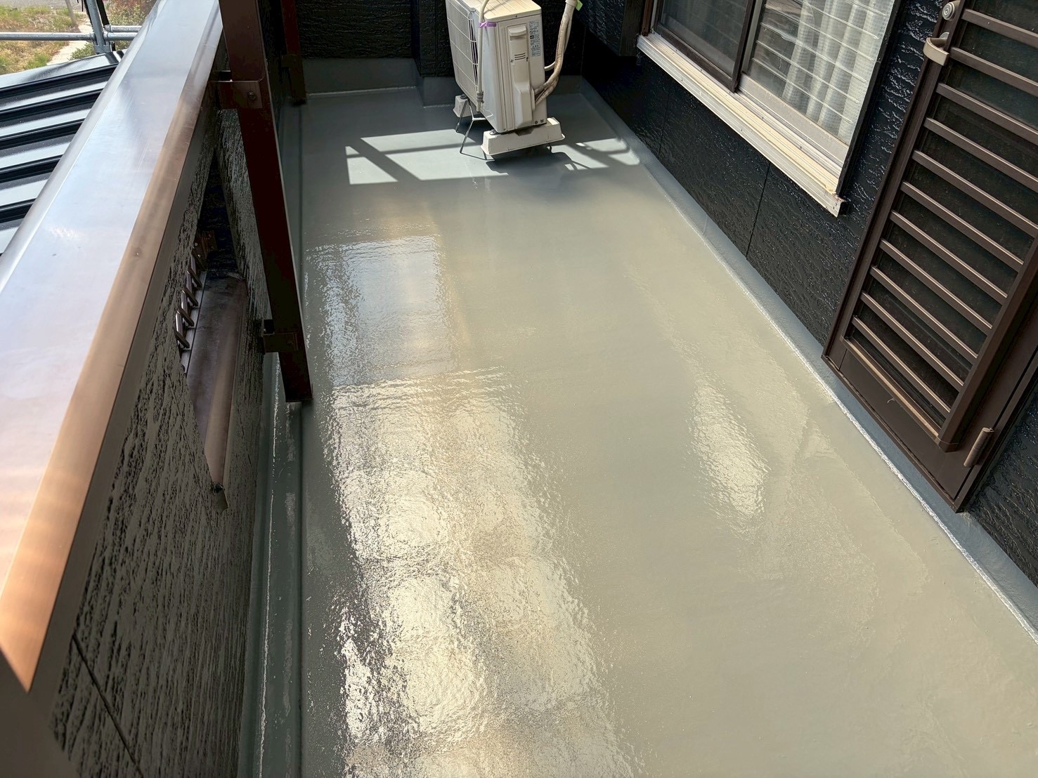 防水工事 ベランダ防水 バルコニー防水 ウレタン塗膜防水