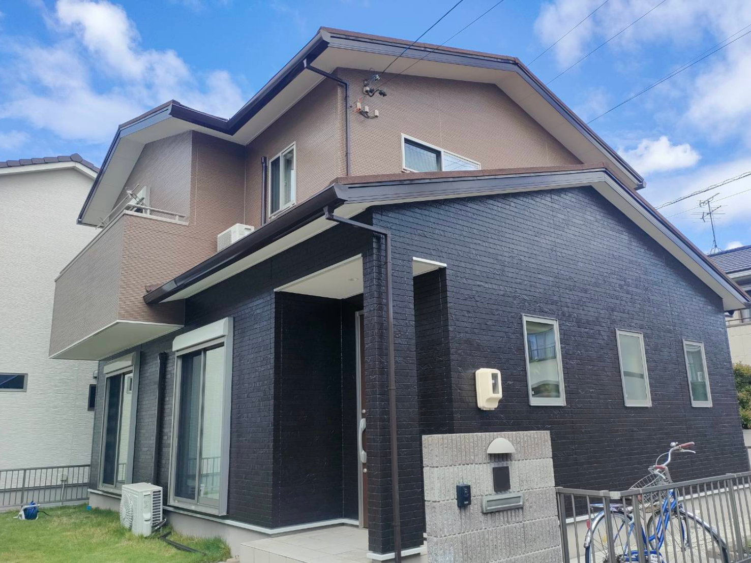 外壁塗装 施工後 稲沢市