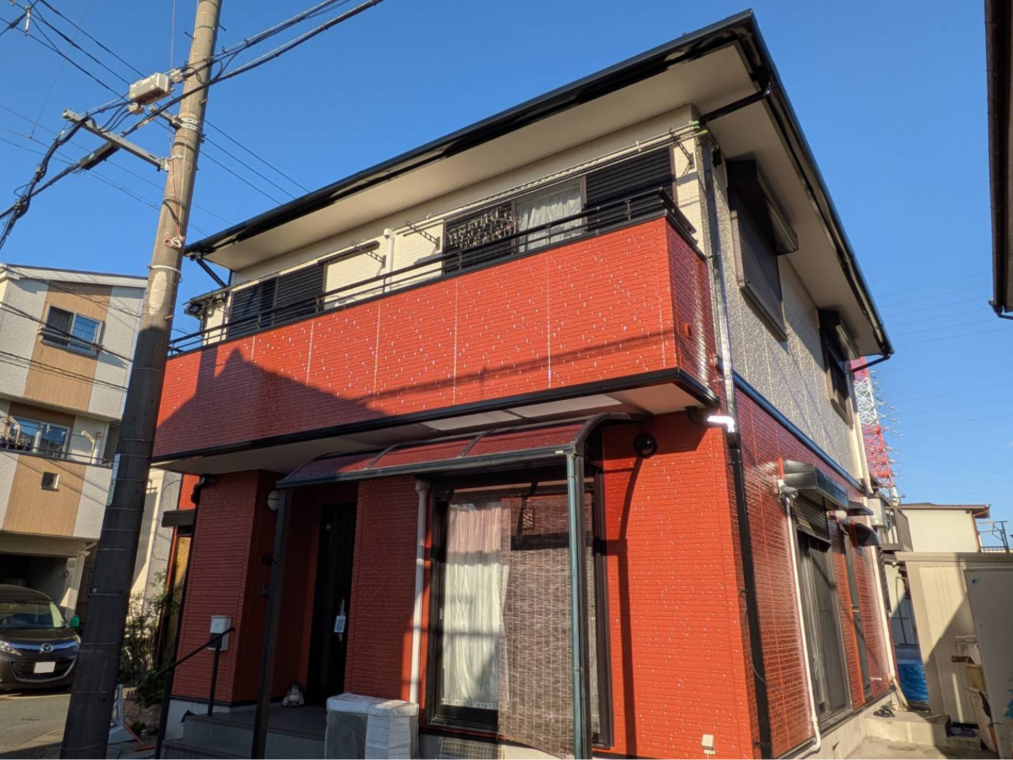 外壁塗装 施工後